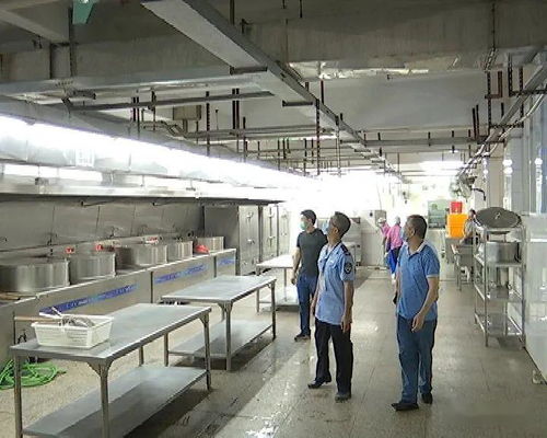 区镇市场监管部门督导复学学校食堂食品安全工程技术服务
